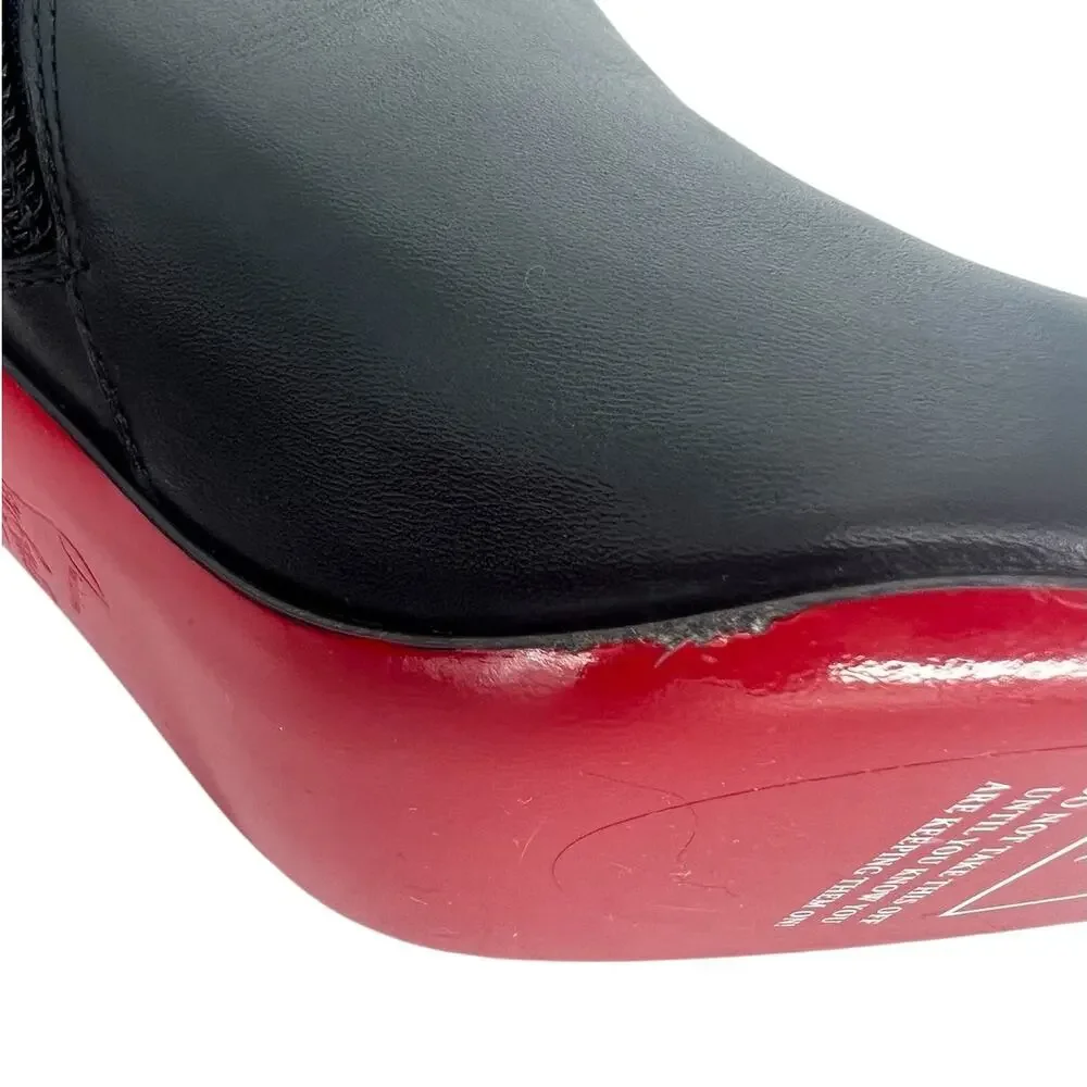 Christian Louboutin Kate Botta 85mm Leather Knee High Boots in Black - Picture 16 of 16